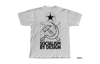 SOCIALISM BY DESIGN T-Shirt, White/Black