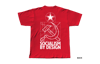SOCIALISM BY DESIGNign T-Shirt, Red/White