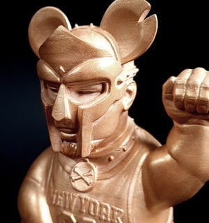 DANGERDOOM Art Toy (Pale Gold) No. 15 of 40