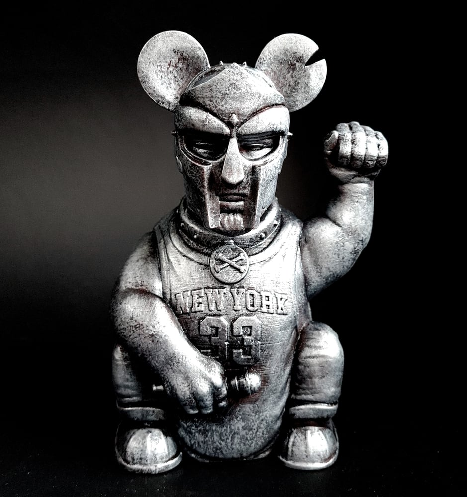 DANGERDOOM Art Toy (Grimy Silver) No. 14 of 40