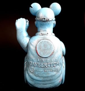 DANGERDOOM Art Toy (Dirty Pearl Blue) No. 17 of 40