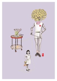Image 1 of The Needle and The Nurse – Archival Art Print