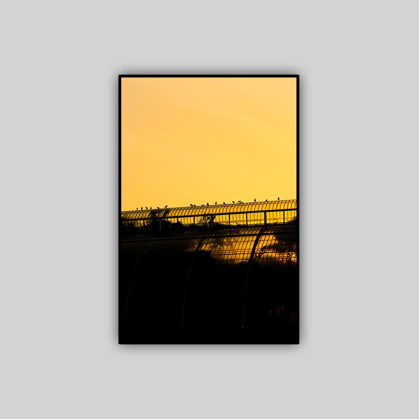 Image of Dusk in Yellow Print