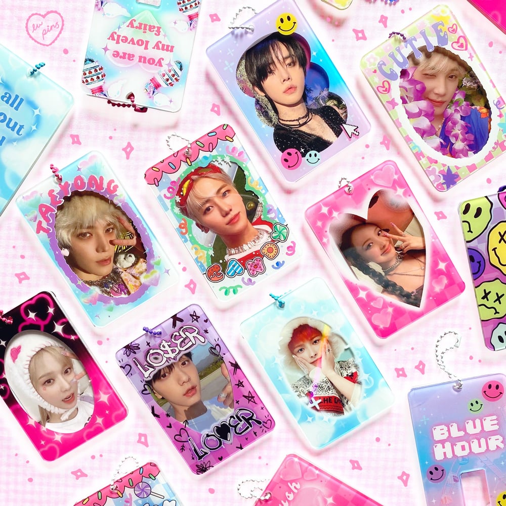 LO$ER=LO♡ER acrylic photocard holder