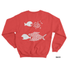 BITE BACK Sweatshirt, Red/White