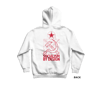 SOCIALISM BY DESIGN Hoodie, White/Red