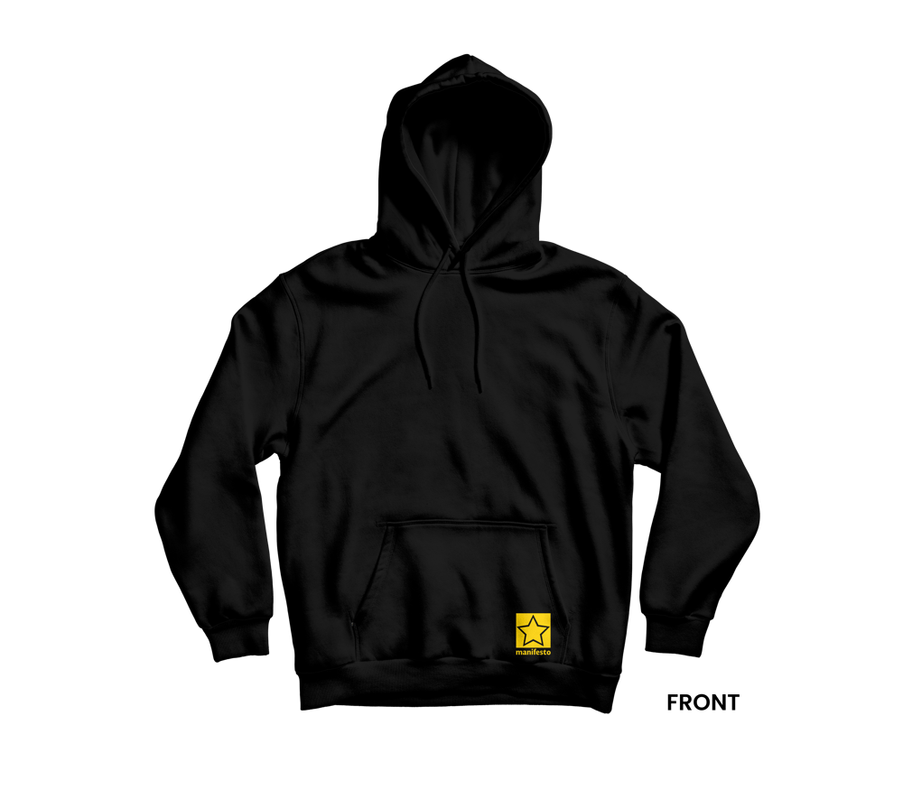 SOVIET COAT OF ARMS Hoodie, Black/Yellow