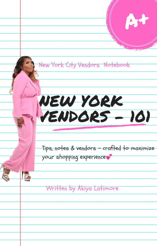 Image of NYC VENDORS CHEATCODE 