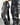 #4 MEN'S BLACK/GREY/DISTRESSED DENIM LACE UP PANTS