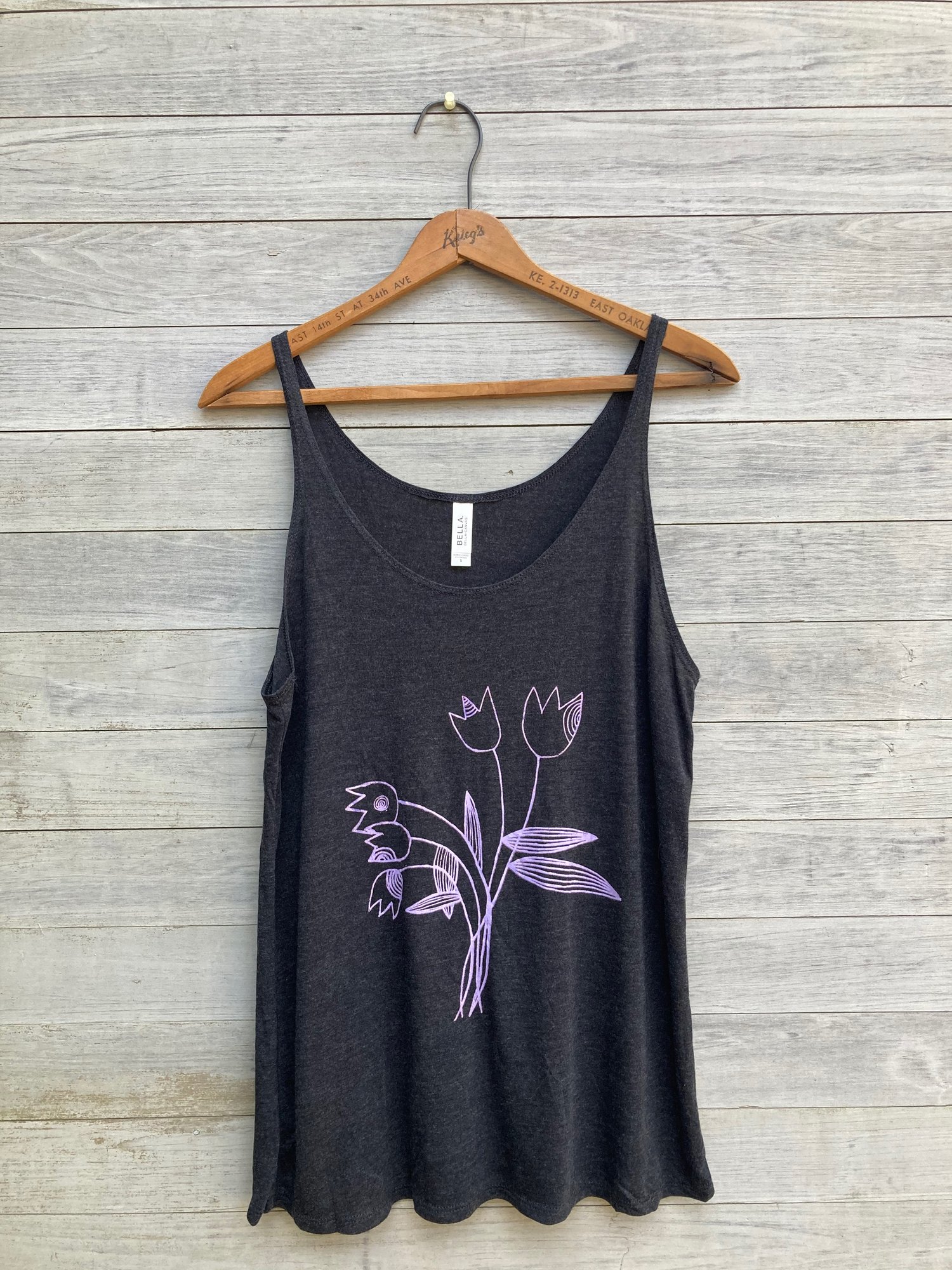 Image of Tulips Slouchy Tank (Final Sale)