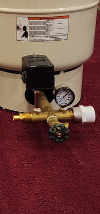 Brass Tank Tee Assembly 1" (Complete kit) 