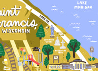 Image 3 of ST. FRANCIS, WI MAP