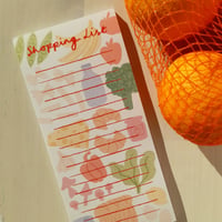 Image 1 of Shopping List Notepad