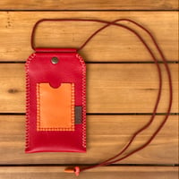 Image 3 of Funda de móvil roja y naranja