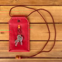 Image 4 of Funda de móvil roja y naranja