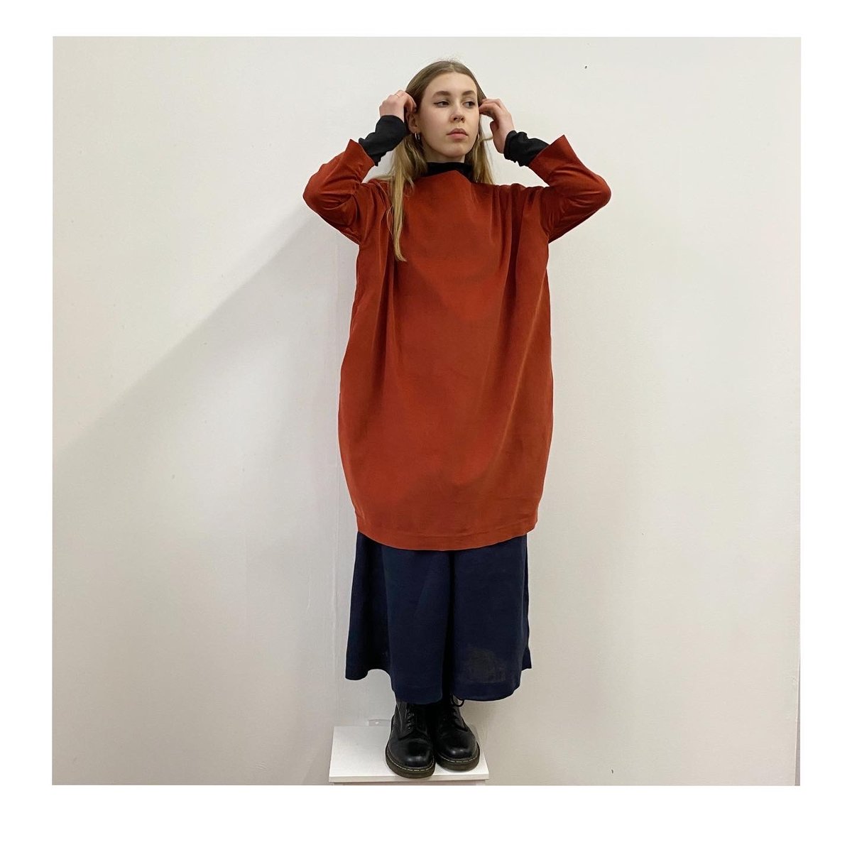 Image of Corduroy Cocoon Dress