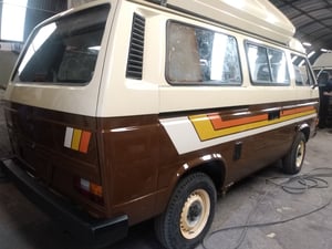 Image of VW T25/T3 CAMPER FUNKY 3 COLOUR STRIPE KIT