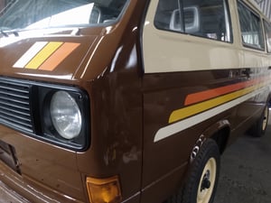 Image of VW T25/T3 CAMPER FUNKY 3 COLOUR STRIPE KIT