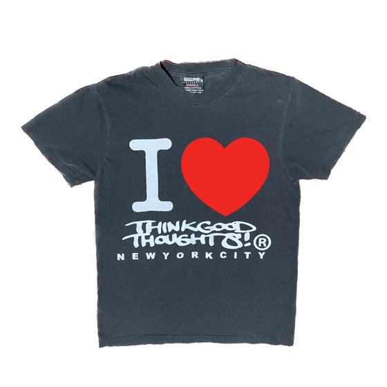 World Peace Tee - Black | Think Good Thoughts NYC