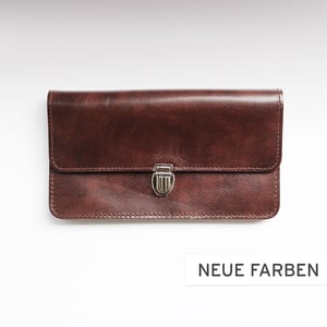 Image of Portemonnaie - Jutta - Steckschloss - hellbraun