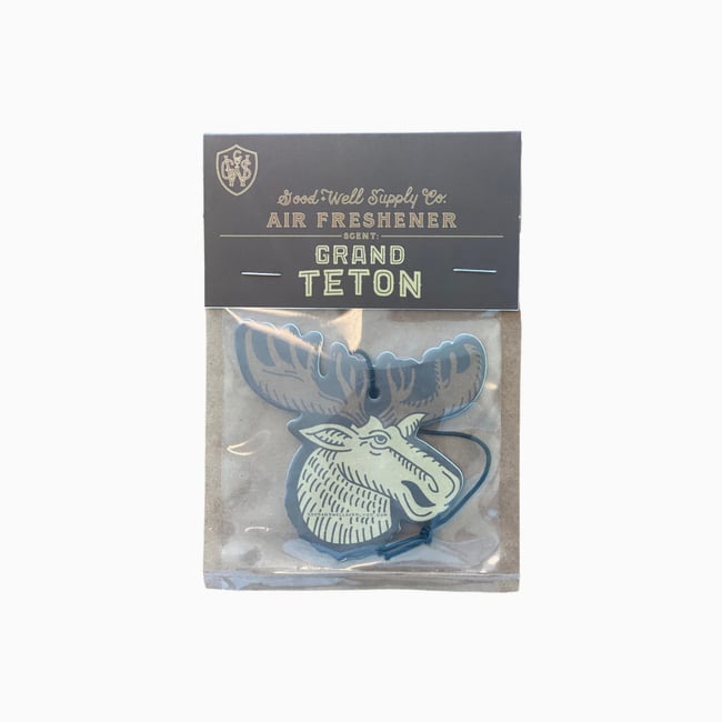 Grand Teton Moose Car Air Freshener 