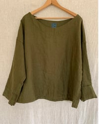 Image 2 of drop shoulder pullover blouse