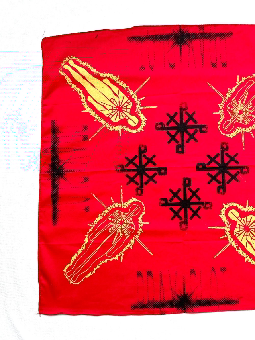 burst of energy bandanna in red
