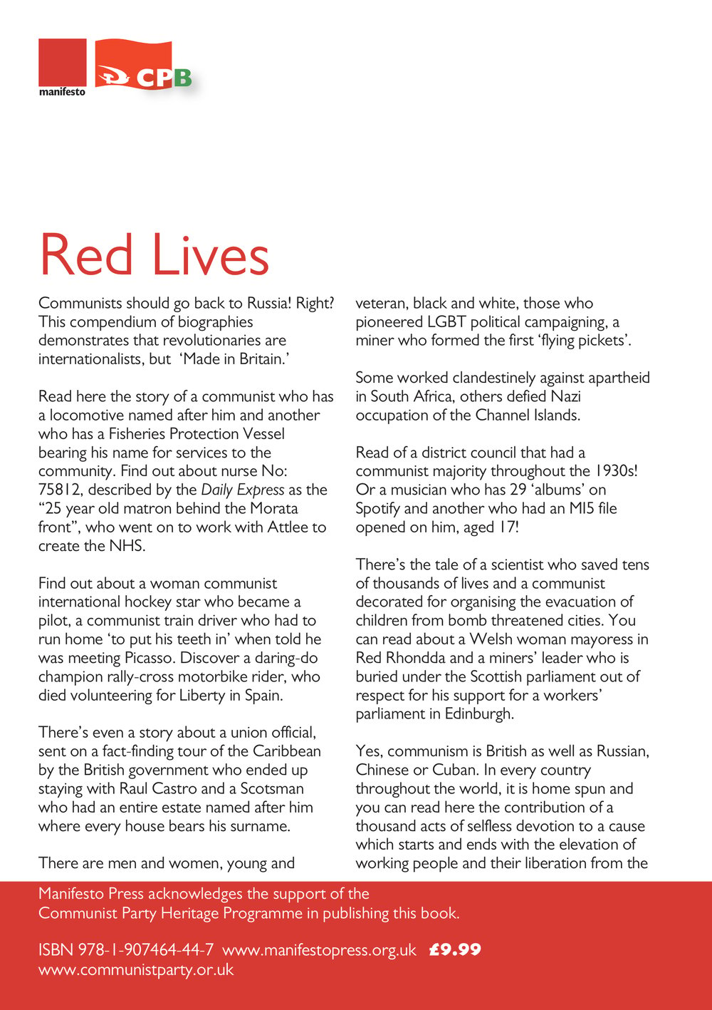 Red Lives-Epub Version