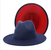 NAVY RED | FEDORA