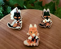 Image 2 of Medieval Cat Pins