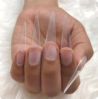 Image 3 of Long  stiletto nail tips