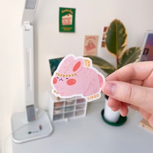 Image of Virgo Zodiac Vinyl Sticker