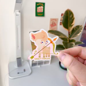 Image of Sagittarius Zodiac Vinyl Sticker