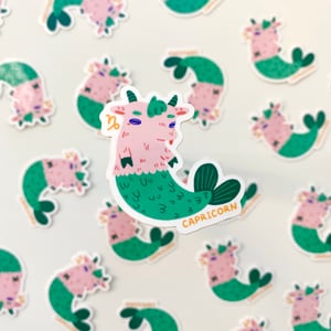 Image of Capricorn Zodiac Vinyl Sticker