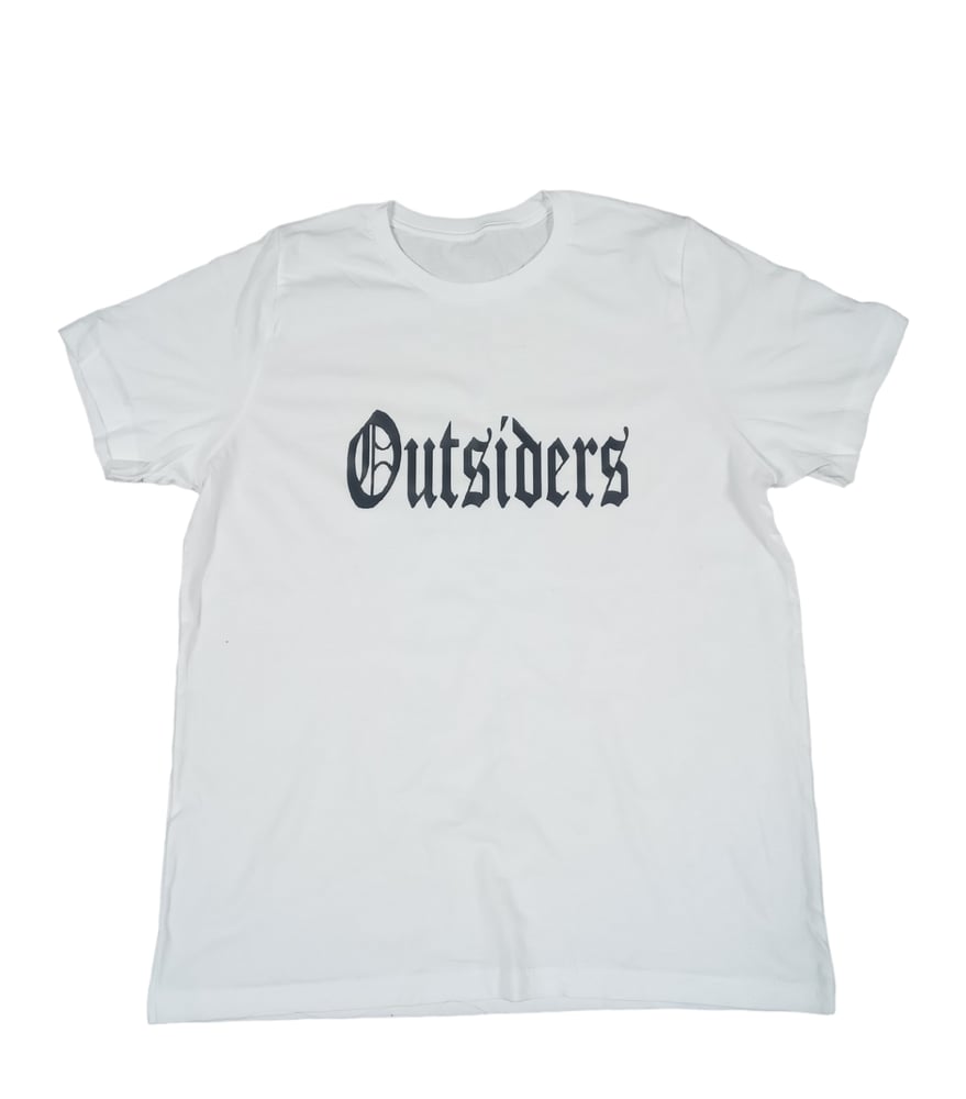 Image of Rebel Outsiders Reflective " White " Tshirt 