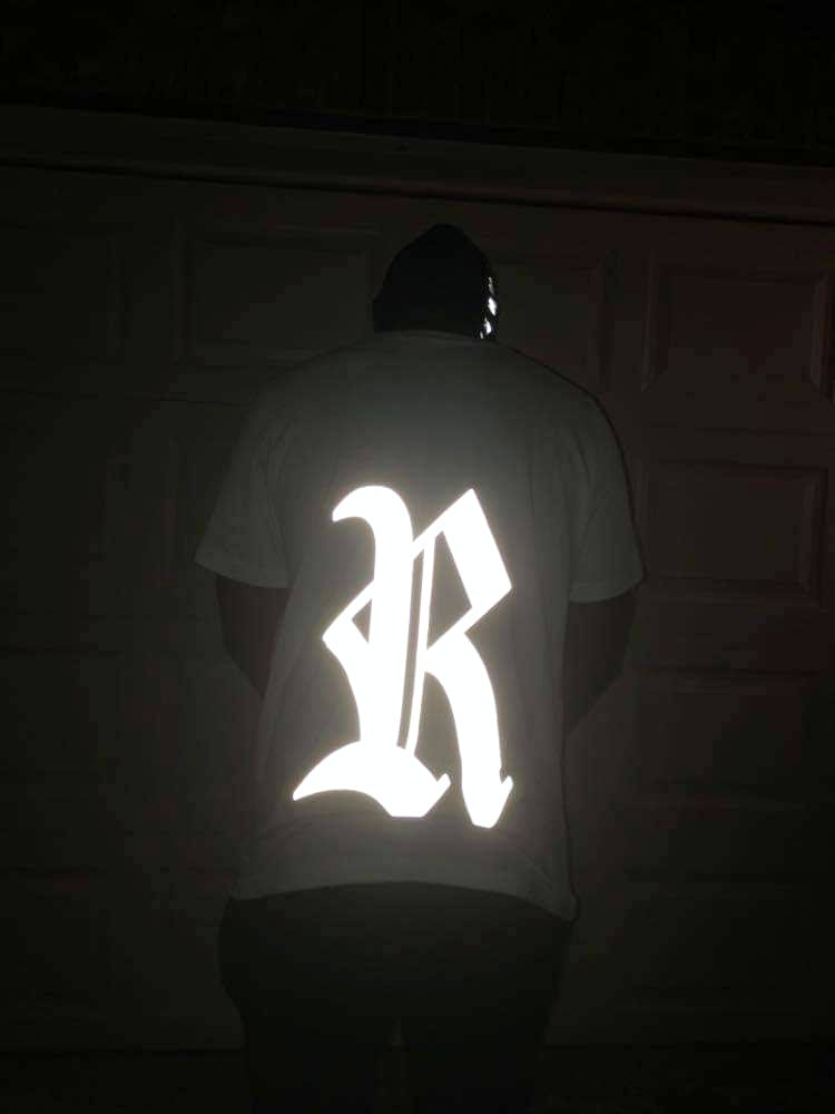 Image of Rebel Outsiders Reflective " White " Tshirt 