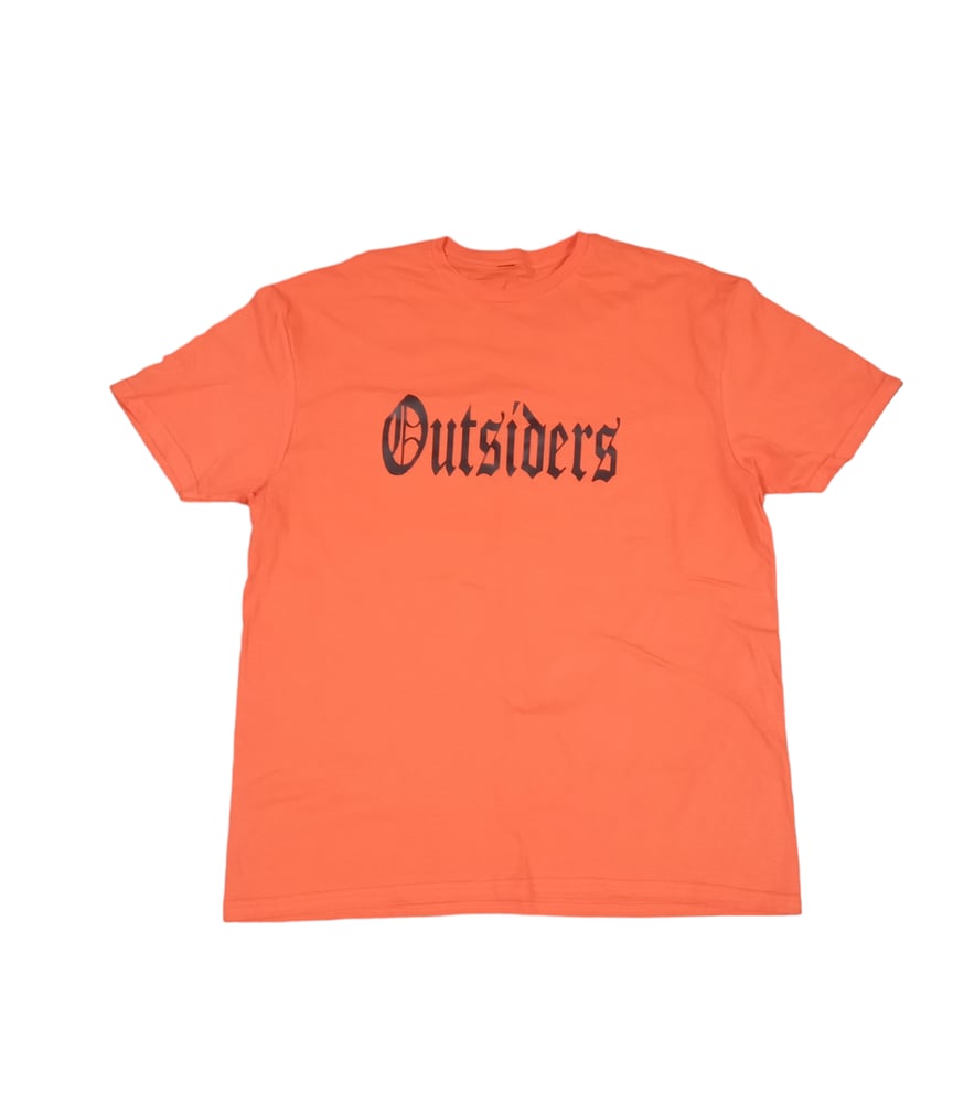 Image of Rebel Outsiders Reflective " Orange  " Tshirt 