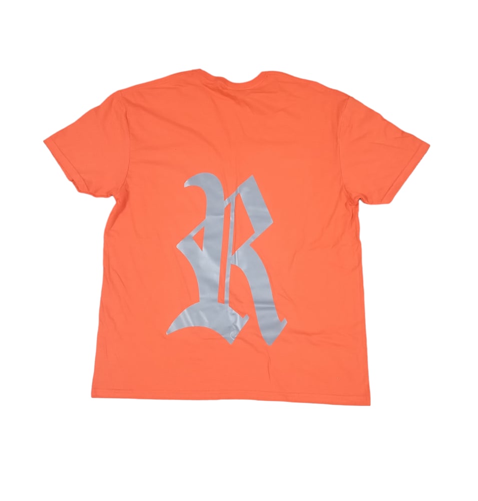 Image of Rebel Outsiders Reflective " Orange  " Tshirt 