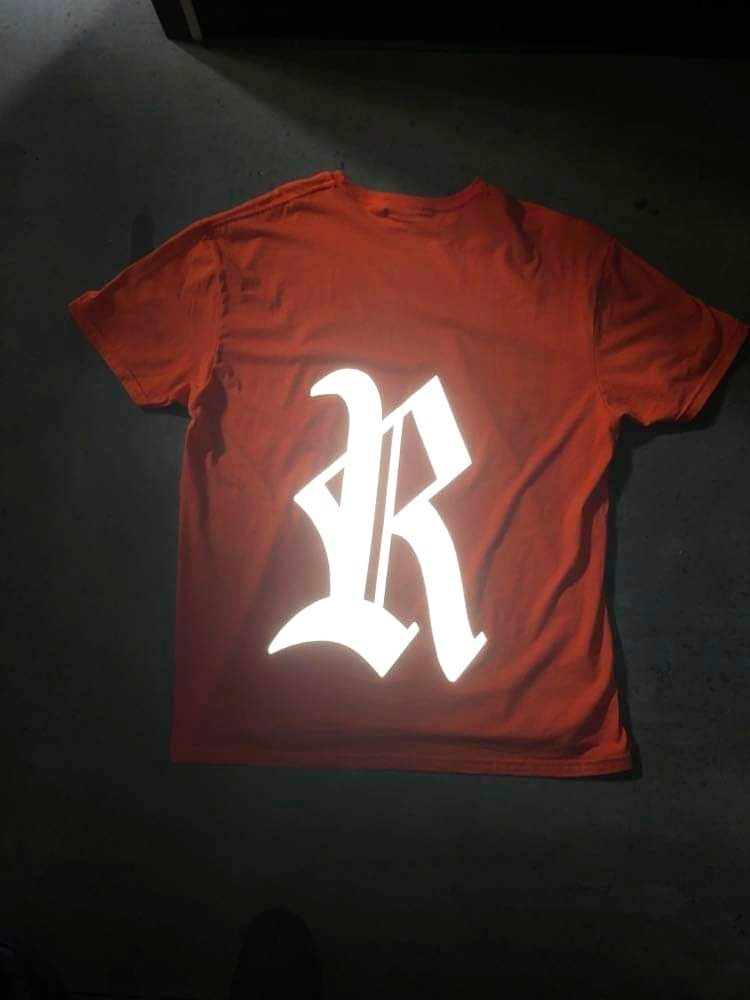 Image of Rebel Outsiders Reflective " Orange  " Tshirt 