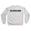 "BSSW" The Black Hour "Unapologetic" Crewneck Sweater in White ( Black Print )