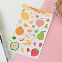 Image 3 of Fruit Stand Mini Sticker Sheet