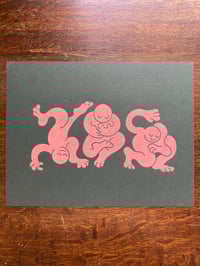 Image 1 of 'Shapes and Sizes' blockprint