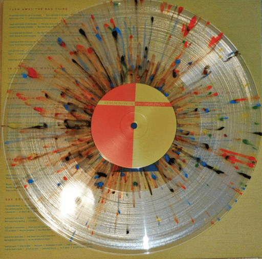 Ceremony - In The Spirit World Now -  Clear w/ Rainbow Splatter Vinyl LP