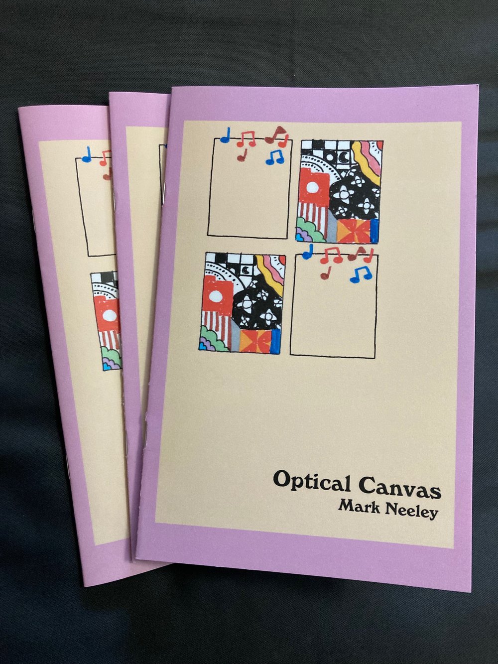 "Optical Canvas" Zine by Mark Neeley