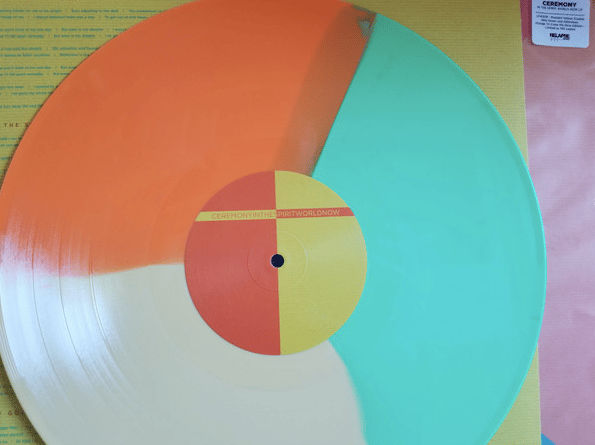 Ceremony - In The Spirit World Now -  Mustard Yellow, Double Mint Green & Halloween Orange Vinyl LP