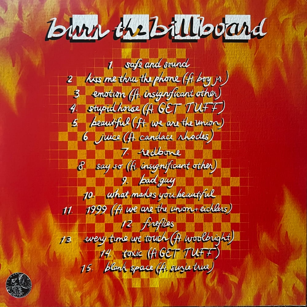 BURN THE BILLBOARD (2021) | Translucent Grape Vinyl - 12" LP