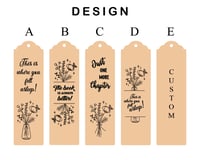 Image 5 of Custom Engraved and Scored Bookmarks