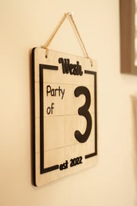 Image 2 of Wooden Family Name Frame