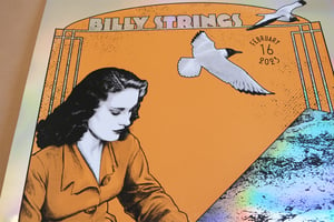  Billy Strings - Atlantic City - Screenprint Foil Variant - 1/3 - Feb 16
