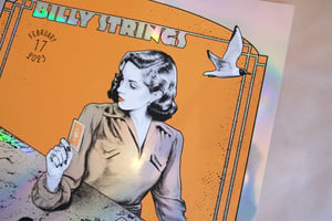 Billy Strings - Atlantic City - Screenprint Foil Variant - 2/3 - Feb 17